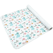 Load image into Gallery viewer, Baby Portable Washable Changing Mat 2019 New Infants Cute Waterproof Foldable Mattress Children Game Reusable Baby Wipes 50*70CM