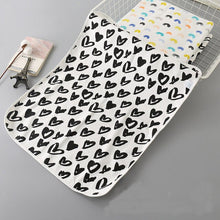 Load image into Gallery viewer, Baby Portable Washable Changing Mat 2019 New Infants Cute Waterproof Foldable Mattress Children Game Reusable Baby Wipes 50*70CM