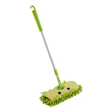 Load image into Gallery viewer, Kids housework Children Mop Broom Dustpan Set Baby Mini Sweeping House Cleaning Toys Set extensible Tablet Drag Pretend Play Toy
