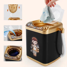 Load image into Gallery viewer, Mini Electric Makeup Brush Cleaner Washing Machine Dollhouse Toy Cosmetic Brush Powder Puff Washer Beauty Cleaning makeup Tool
