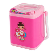 Load image into Gallery viewer, Mini Electric Makeup Brush Cleaner Washing Machine Dollhouse Toy Cosmetic Brush Powder Puff Washer Beauty Cleaning makeup Tool
