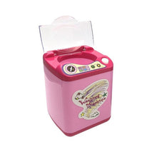 Load image into Gallery viewer, Mini Electric Makeup Brush Cleaner Washing Machine Dollhouse Toy Cosmetic Brush Powder Puff Washer Beauty Cleaning makeup Tool
