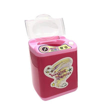 Load image into Gallery viewer, Mini Electric Makeup Brush Cleaner Washing Machine Dollhouse Toy Cosmetic Brush Powder Puff Washer Beauty Cleaning makeup Tool
