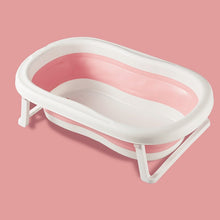 Load image into Gallery viewer, Newborn Baby Folding Bath Tub Portable Folding Large Size Anti-Slip Bottom Baby Swim Tubs Portable Children Non-Slip Kid Bathtub
