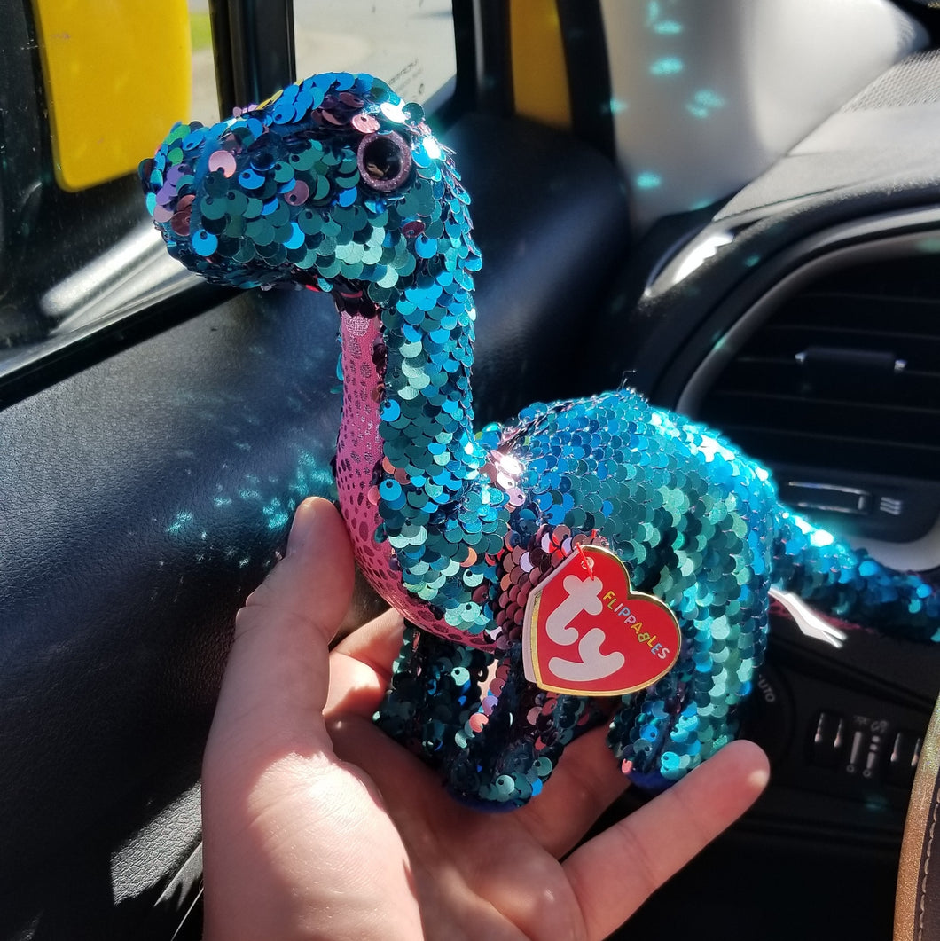 Tremor Ty Flippables Dinosaur Ty Beanie Boos Flippables Tremor