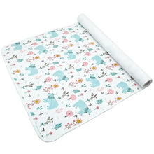 Load image into Gallery viewer, Baby Portable Washable Changing Mat 2019 New Infants Cute Waterproof Foldable Mattress Children Game Reusable Baby Wipes 50*70CM
