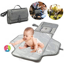 Load image into Gallery viewer, New Baby Portable Changing Pad Diaper Bag Travel Changing Mat Station Soft Flexible Travel Mat Baby Care Products
